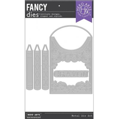 Hero Arts Fancy Die - Box of Crayons